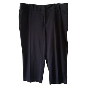 EUC 212 Collection Black Cotton Capris - Sz 18